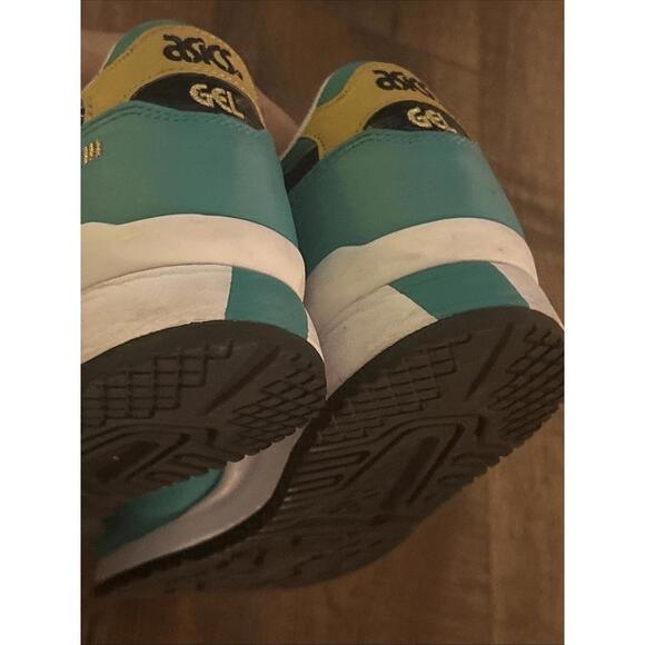 Asics Gel-Lyte III Teal/white/black/gold  Sz 9  Y2Kvibe Retro Dad - Picture 9 of 11
